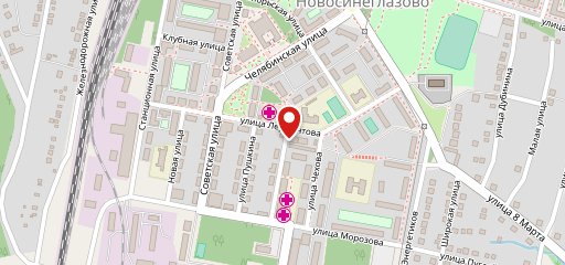 Весёлый пончик на карте