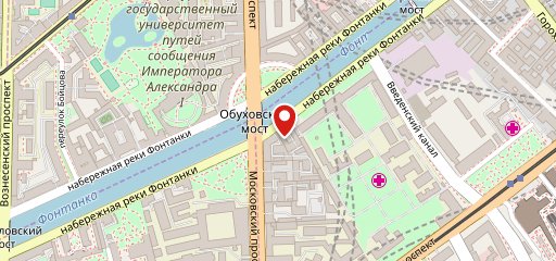 Весенний на карте