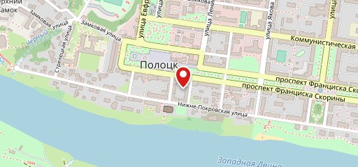 Вест на карте