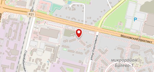 Веста на карте