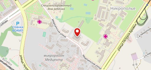 Веста на карте