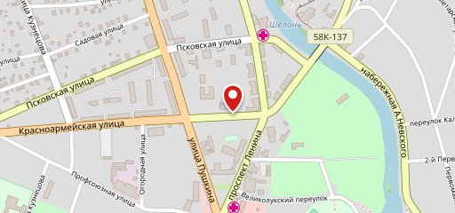 Весёлый Посёлок на карте