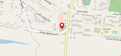 Веточка сакуры на карте