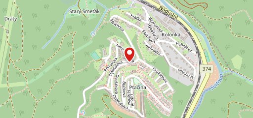 Restaurace Větrník Adamov на карте
