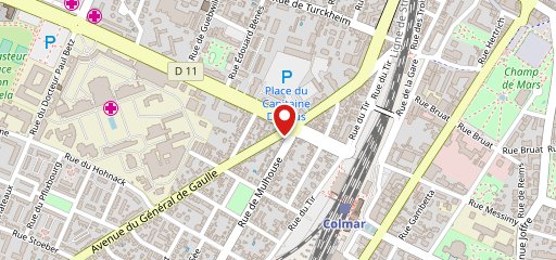 Via Roma Colmar на карте