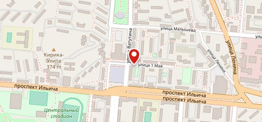 Виктор на карте