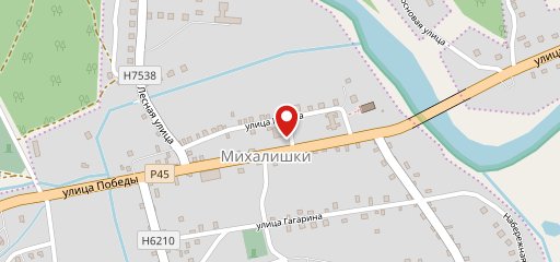 Вилия на карте
