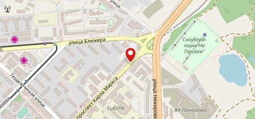 Вилка-ложка на карте