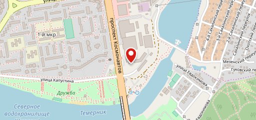 Столовая на карте