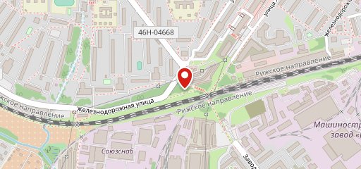 Вилочка на карте