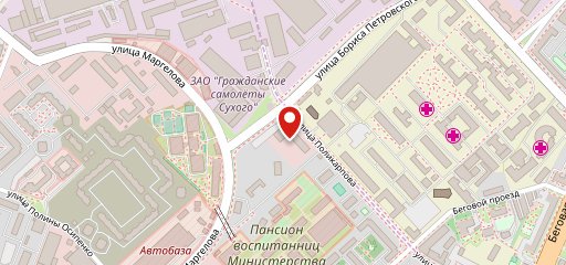 Столовая ОКБ "Сухого" ВинКейтеринг на карте