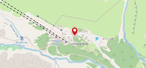 Шале Азау на карте