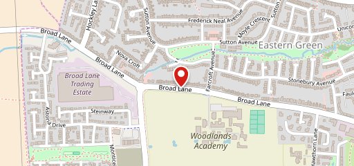 Vine Yard Chinese & English Takeaway (Coventry) на карте
