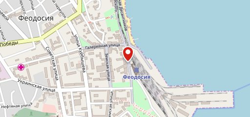 Коктебель на карте