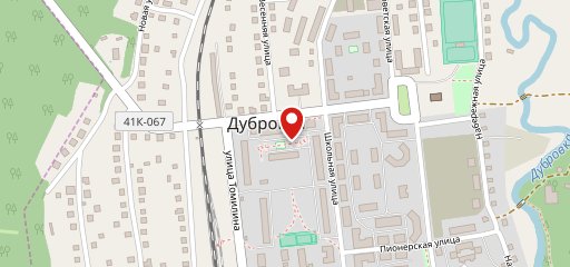 Дубровское на карте