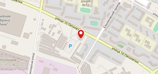 Летнее кафе Виноград на карте