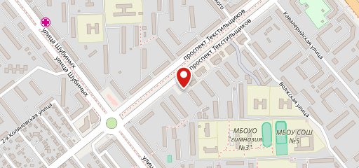 Виноградная Лоза на карте