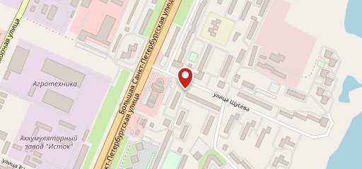 Витка-хлеб на карте