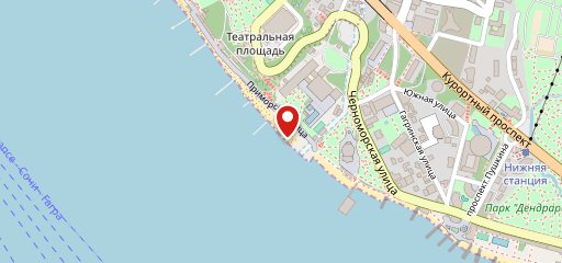 Вкусная еда ресторан на карте