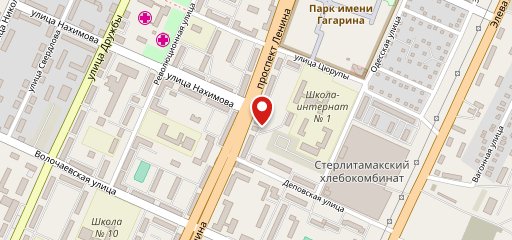 Вкусная и горячая пицца на Ленина 29а на карте