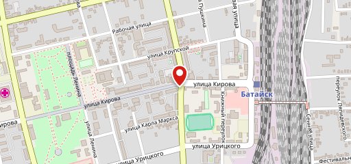 Вкусная еда на карте
