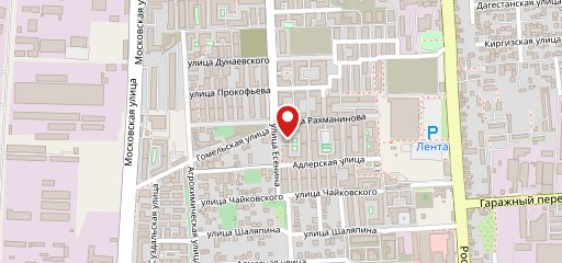 Вкуснолюбов на карте