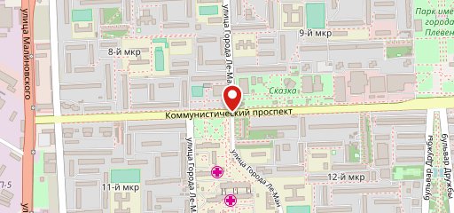 Вкуснолюбов на карте