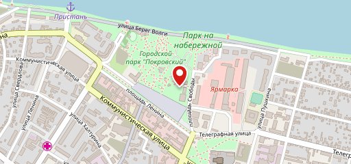 Жираф Вафля на карте