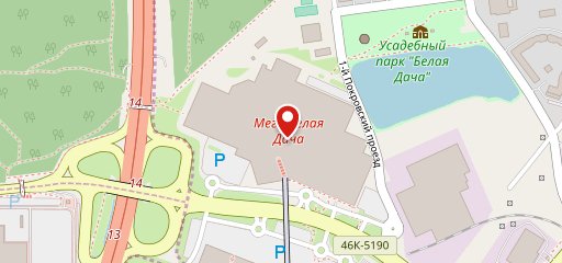 Вкусный бульвар на карте