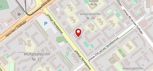 Вкусный крендель на карте