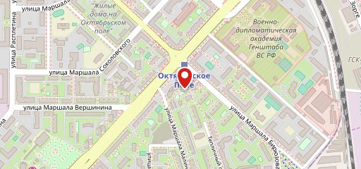 ВкусВилл на карте