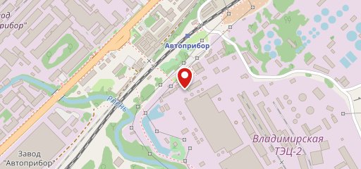 Владимирской Генерирующей Компании Столовая на карте