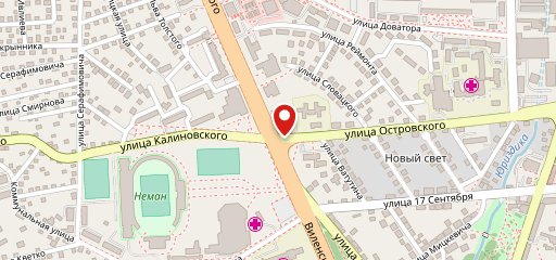 Vlavashe Гродно на карте