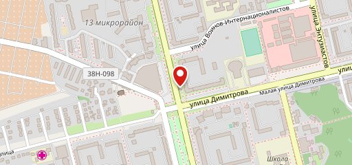 Во Блин на карте