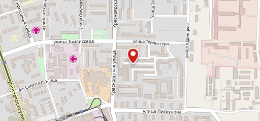 Во дворике, кафе на карте