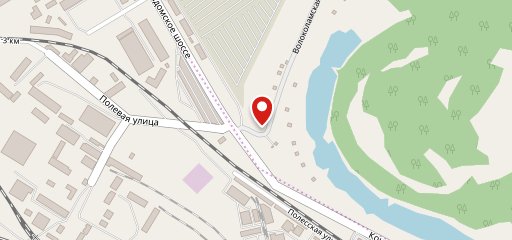 Водная на карте
