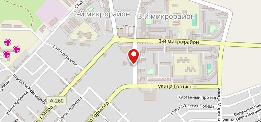 Водолей на карте