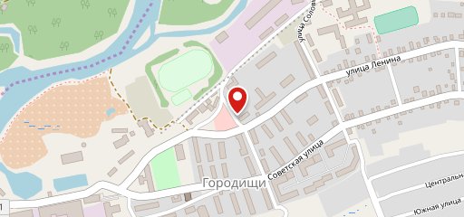 Водопад на карте