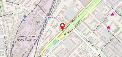 Водопад на карте