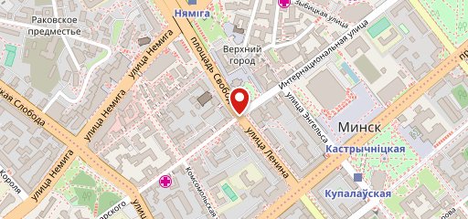 Ресторан МИНСК на карте