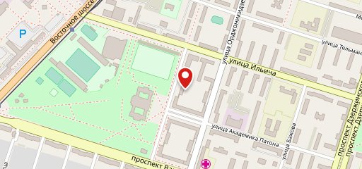 p на карте
