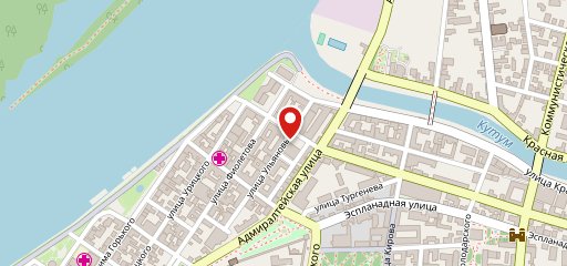 Волга на карте