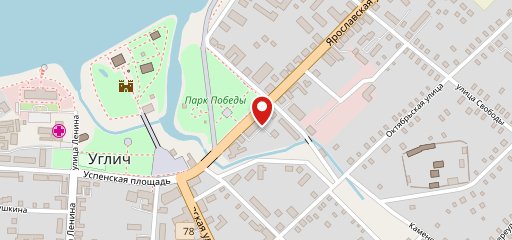 Столовая Волга на карте