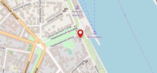 На Волге на карте