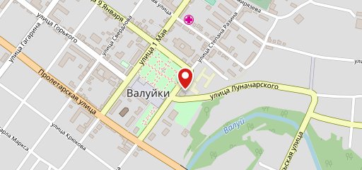 Волоконовский хлеб на карте