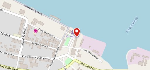 Волжские Зори на карте