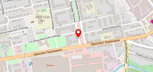 Волжский пекарь на карте