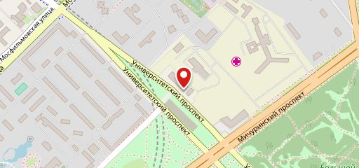 Воробьёвы Горы на карте