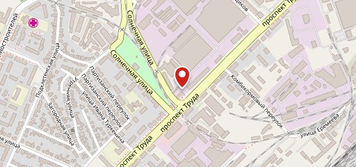 Воронежский теннисный клуб на карте