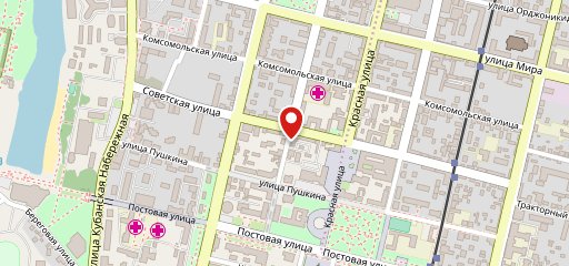Восход на карте